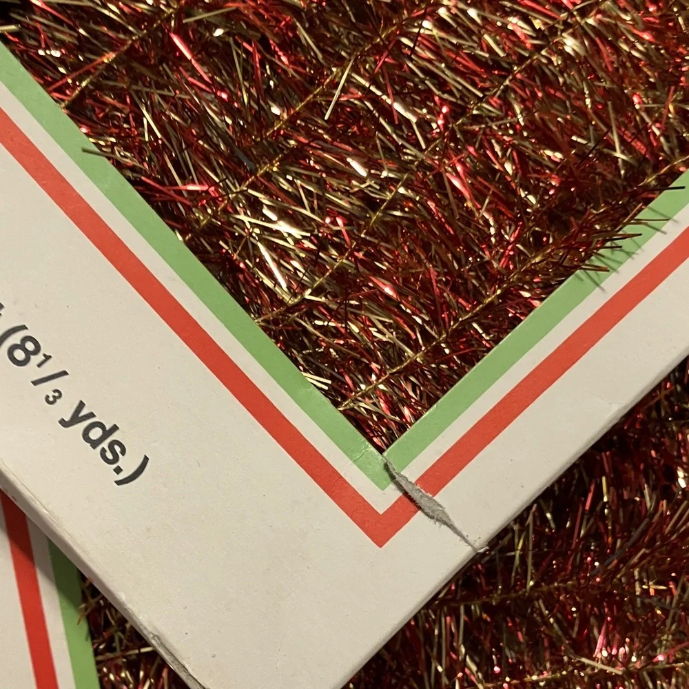 Vintage BRITE STAR Tinsel Garland